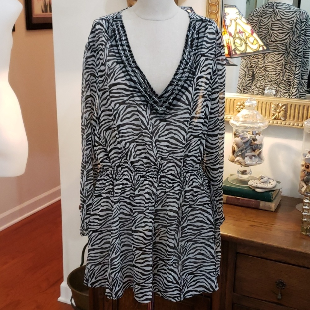Violin Sheer Blouse